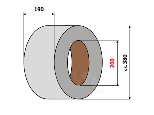 Taśma CC86 25mm 450m poliestrowa kompozytowa bandownica spinająca CS86