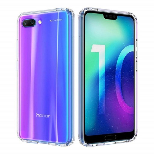 ТОНКИЙ СИЛИКОНОВЫЙ ЧЕХОЛ ДЛЯ HUAWEI HONOR 10 + ФОЛЬГА