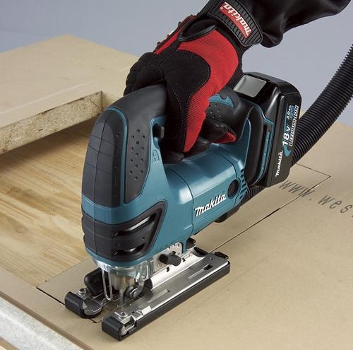 Аккумуляторный лобзик 18В LXT Makita DJV180Z + 12 пильных полотен