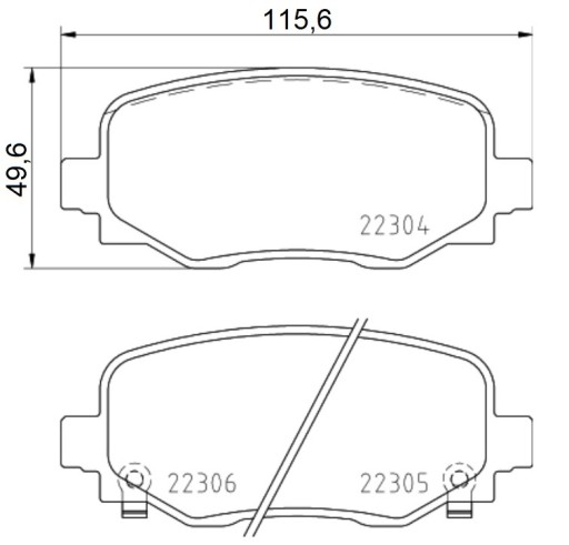 ДИСКИ 0376 GT КОЛОДКИ JEEP RENEGADE 14r - задние 278мм