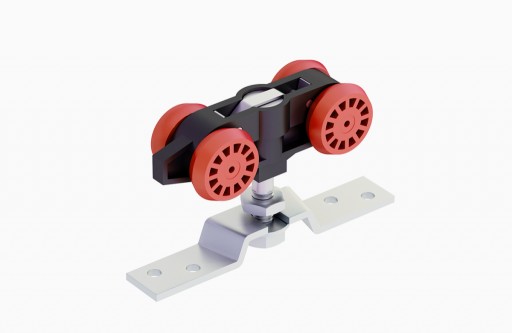 S100 System do drzwi przesuwnych do 100 kg. 240 cm