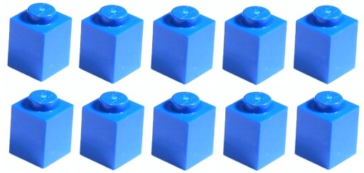 Lego Brick 1x1 Blue 3005 10pcs new