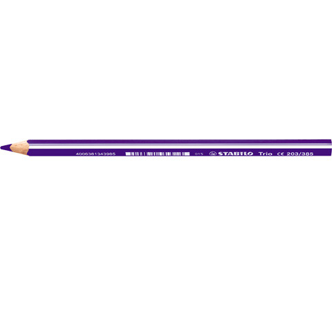 Kredka ołówkowa Stabilo Trio fiolet ciemny 203/385