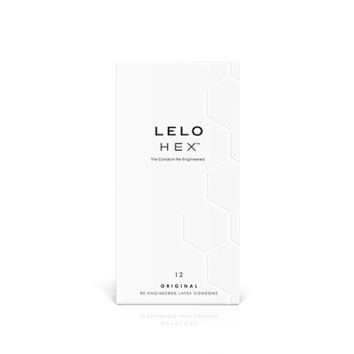 LELO ШЕСТИГРАННЫЕ ПРЕЗЕРВАТИВЫ 12 шт MRS.