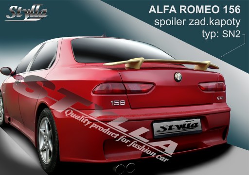 спойлер спойлер на Alfa Romeo 156 1997-- 2 вида