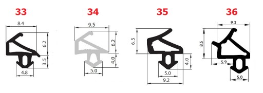 REHAU S-1388 Уплотнитель оконный