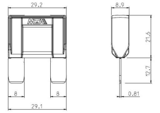 Сейф для пластин MAXIVAL 40A MTA