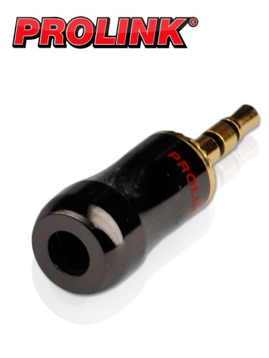 РАЗЪЕМ mini JACK 3,5 STEREO PROLINK GOLD TPJ-0355B