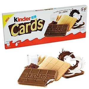 FERRERO KINDER CARDS ВАФЛИ ИЗ ГЕРМАНИИ