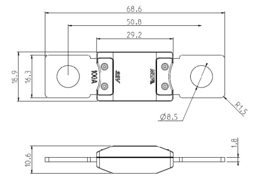 ПРЕДОХРАНИТЕЛЬ MEGAVAL MEGA VAL 225A MTA PEUGEOT