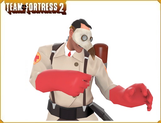 Чумная маска Team Fortress 2 TF2