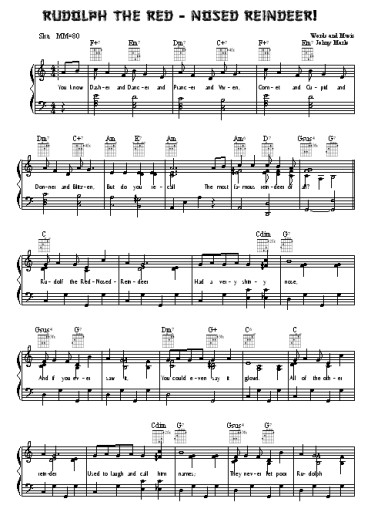 МИРОВЫЕ РОЖДЕСТВЕНСКИЕ ХИТЫ - PIANO CHRISTMAS SHEET SHEET