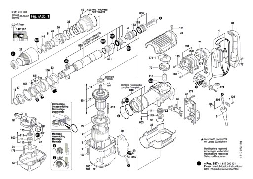 Поршень шатунный BOSCH GSH 5 E 338 338X