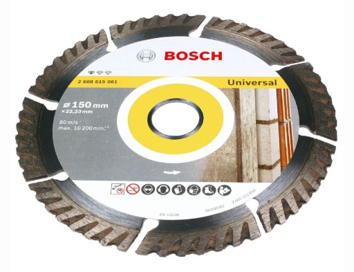 Кирпич бетонный клинкерный BOSCH DIAMOND DISC 150мм