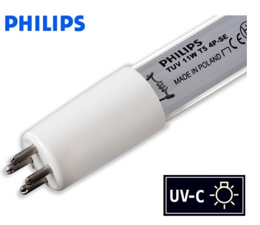 PHILIPS TUV T5 11W 4P УФ-лампа для дезинфекции