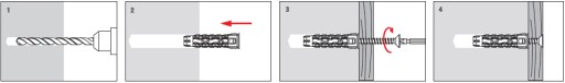 SFXP РАСШИРИТЕЛЬ SFX 10x50 С ВИНТОМ 60 50 шт.