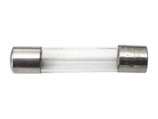 Bezpieczniki 30mm 8A szklane 10sztuk 30x6mm (0342)