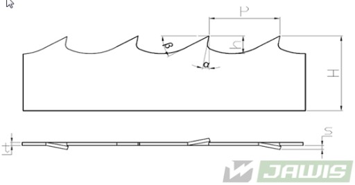 ЛЕНТОЧНАЯ ПИЛА ARMOTH STANDARD 35x1,1x4005 ROH