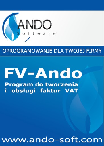 FV-Ando - программа выставления счетов, счета-фактуры НДС - ESD