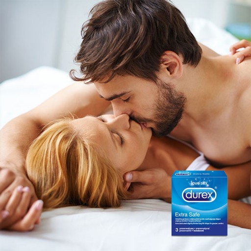 Презервативы DUREX EXTRA SAFE Толстые Особо увлажненные STRONG 3 шт.