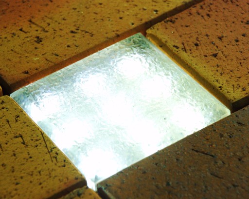 Установите 12 x Светительные светодиодные булыжники 9x12x6