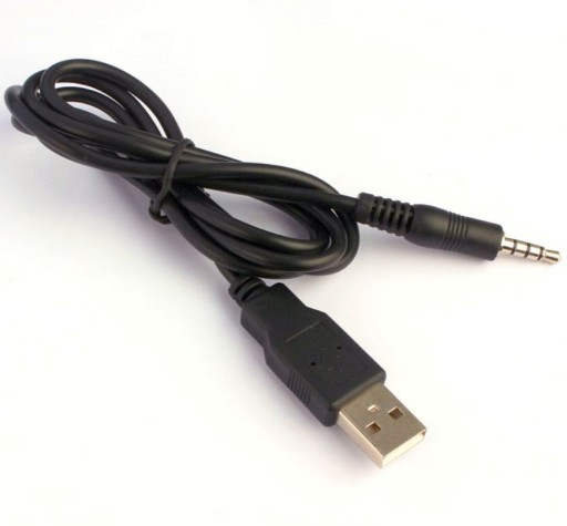 AUX 3,5 мм к USB 1 метр 3,5 мм к USB AUX