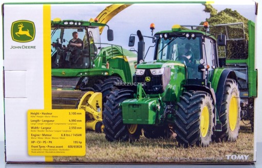 Трактор Britains 43150A1 John Deere 6195M 1:32