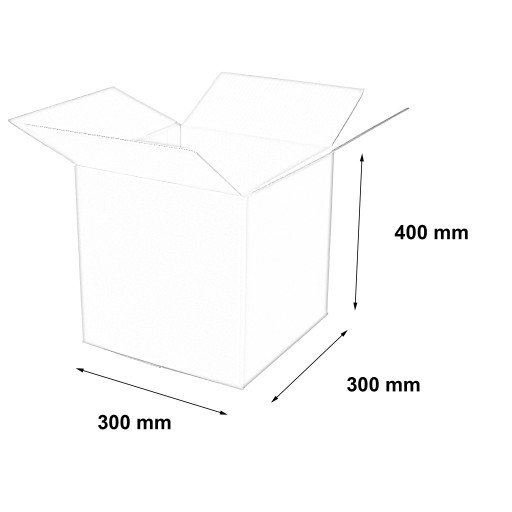 КАРТОННАЯ КОРОБКА 300х300х400 мм КОРОБКА 480 гС 20 шт.