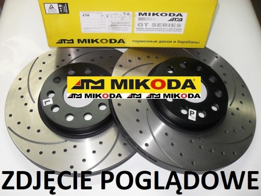 TARCZE MIKODA 0440 GT BMW 5 E60 E61 przód 310mm