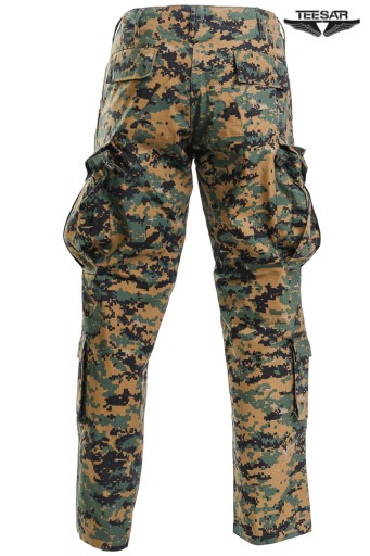 Брюки в стиле милитари ACU WOODLAND DIGITAL / Marpat XL