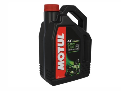 МАСЛО МОТОЦИКЛЬНОЕ МОТОРНОЕ MOTUL 5100 10W40 4T 4L