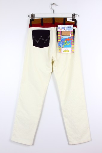 WRANGLER x PETER MAX JEANSY PROSTE SZTRUKS W29 L30