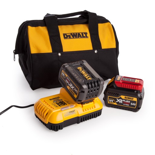 Аккумуляторная торцовочная пила DeWalt DCS778T2 Flexvolt, 54 В, аккумуляторная пила