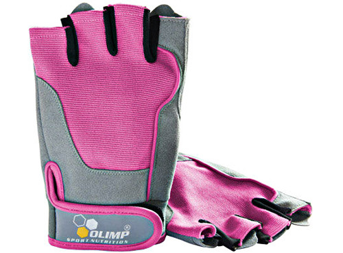 Olimp Gloves Fitness One Pink перчатки