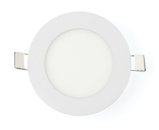 PANEL LED PODTYNKOWY OKRĄGŁY 12W PLAFON BIAŁY NEUTRALNY 4500K