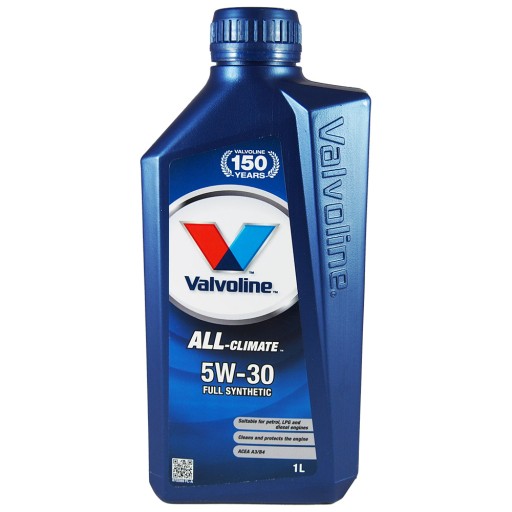 VALVOLINE OIL 5W-30 ALL CLIMATE 1л.