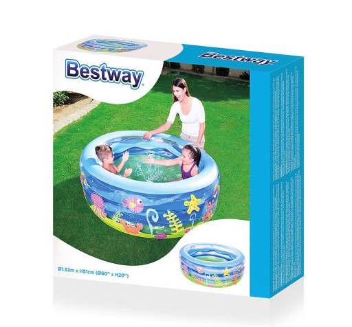 Детский бассейн 152х51 BESTWAY 51028