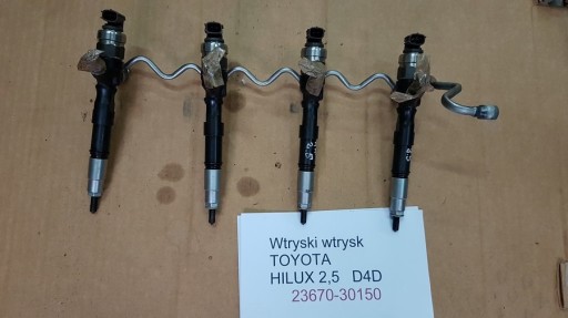 ФОРСУНКИ ВПРЫСКНЫЕ TOYOTA HILUX 2.5 3.0D4D 23670-30150