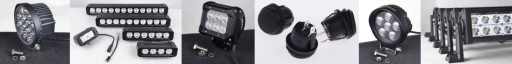 РАБОЧАЯ ГАЛОГЕННАЯ ОВАЛЬНАЯ nXn LED PRO CREE 27Вт 4х4