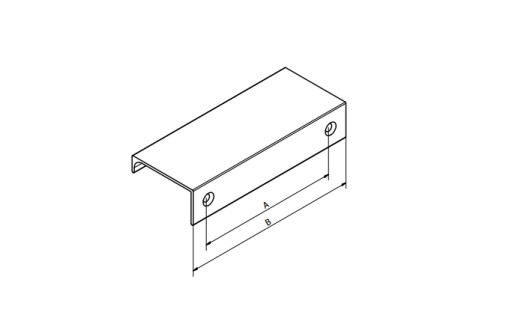 АЛЮМИНИЕВАЯ МЕБЕЛЬНАЯ РУЧКА ALU BAR FE6 1900 мм