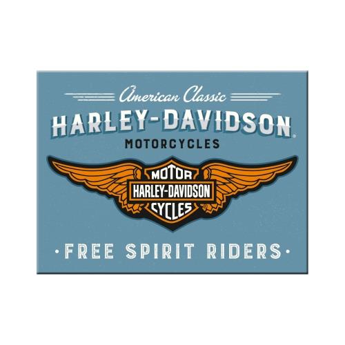 Магнит Harley-Davidson Free Spirit Nostalgic 14375