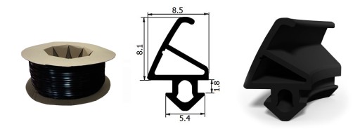 Уплотнитель оконный КГ-5, катушка 200 м.