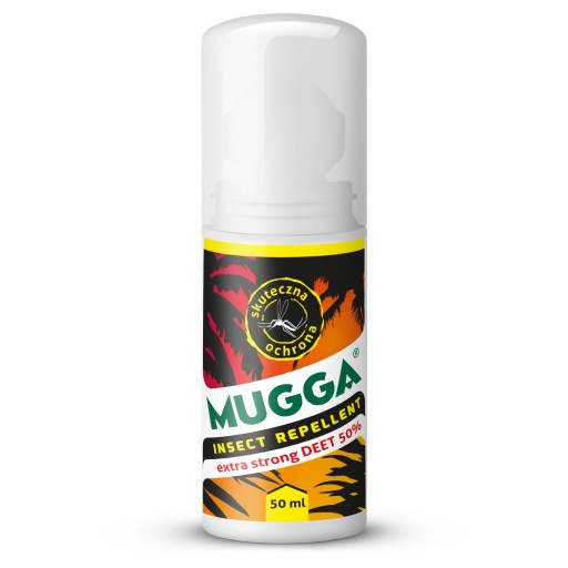 ШАРИКОВОЕ ОТ КЛЕЩЕЙ И КОМАРОВ MUGGA STRONG 50% DEET