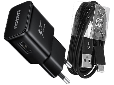 ОРИГИНАЛЬНОЕ ЗАРЯДНОЕ УСТРОЙСТВО ДЛЯ БЫСТРОЙ ЗАРЯДКИ SAMSUNG + КАБЕЛЬ USB C