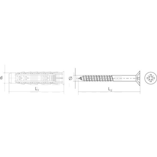 KOŁEK ROZPOROWY 6x30 200szt.