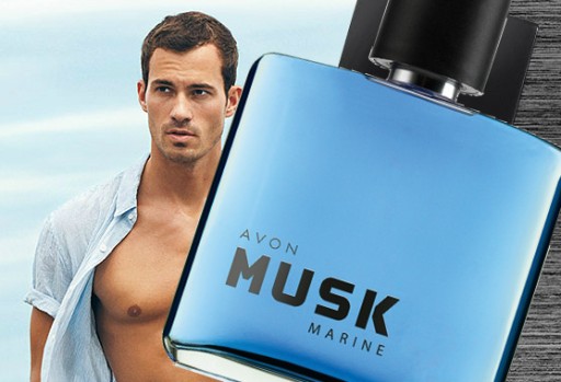 Avon Musk MARINE - мужской аромат 75 мл в коробке