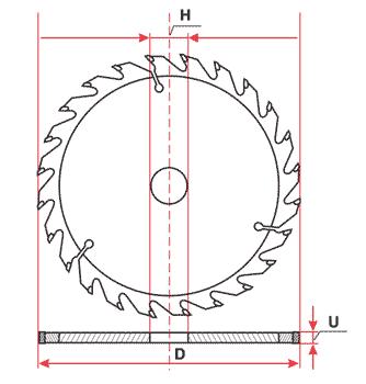 ПИЛА ПО ДЕРЕВУ WIDIA I-C 160/32-30-25,4 T60