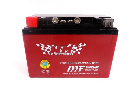 АККУМУЛЯТОР WM YTX9-BS GEL_SUZUKI GSXR_600 GSX_650_F GSR_600