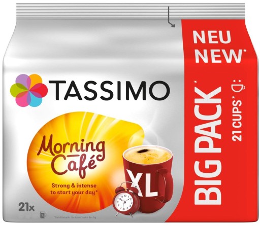 TASSIMO Jacobs Набор капсул «Доброе утро» 77 шт.