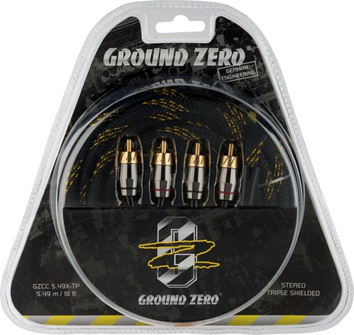 Кабель Ground Zero GZCC 5.49XTP PREMIUM RCA